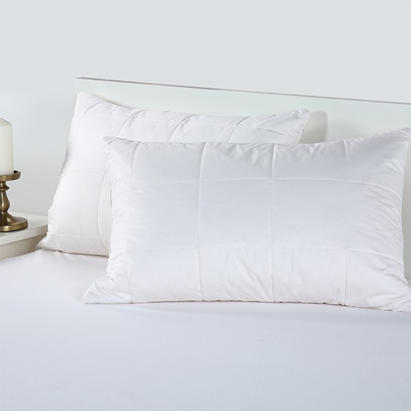 quited cotton pillow