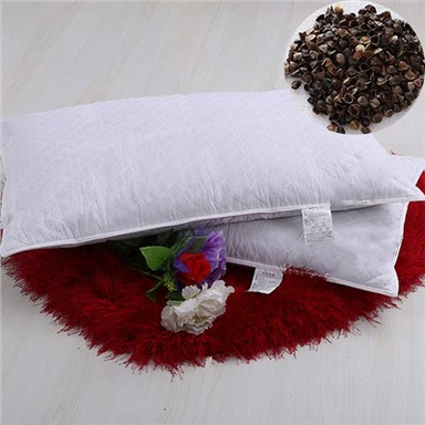 Tīras kokvilnas stepēts griķu spilvens